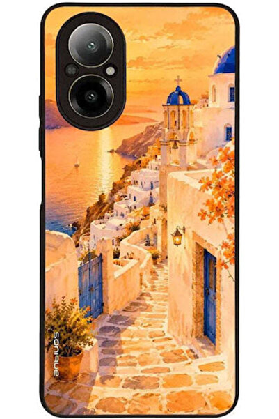 Other Σονίκ Σειρά Μούσα των Ελληνικών Νησιών Realme C67 4G Θήκη Ηλιοβασίλεμα ...