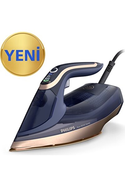 Philips Azur 8000 Serisi 3000 Watt Buharlı Ütü DST8070/80 Kireç Önleme Özelli...