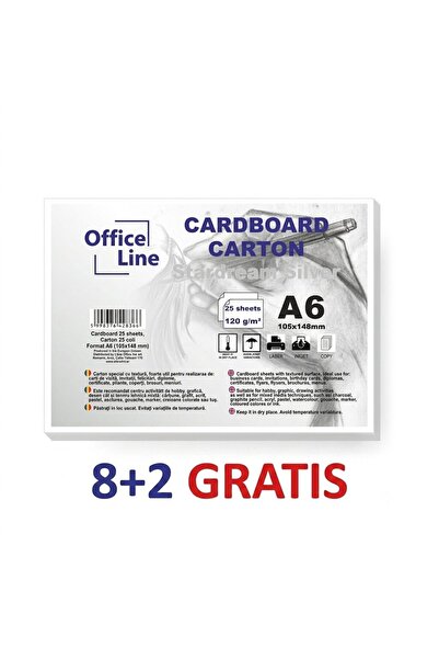 Libra A6 120gr Stardream 08 Silver cardboard top.25 sheets