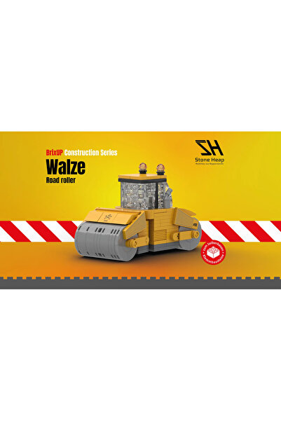 Stone Heap Mini Tăvălugă Compactoră 210 piese SH-5008