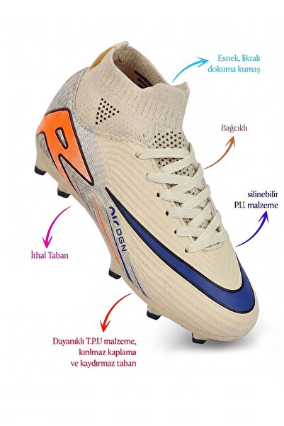 AlbiShoes Boys' Football Field Boots, Quality Imported Sole, Flexible, Foot-F...
