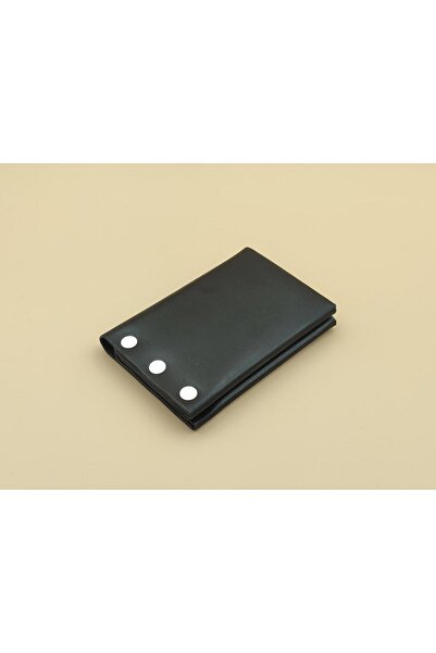 Leather 1 Studio Portofel lucrat manual “Rivet Fold”