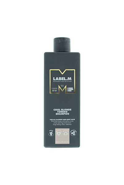 Label .M Cool Blonde șampon pentru neutralizarea tonurilor galbene, 300 ml pe...
