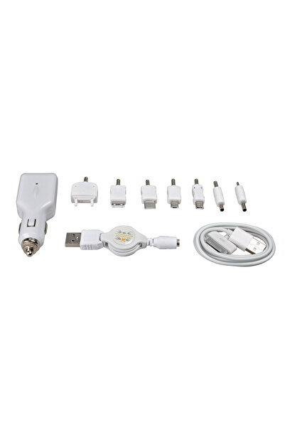 AUTOMAX Incarcator auto de la priza auto cu iesire USB si adaptoare telefoane...