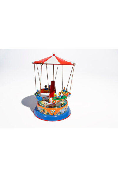 Blechfabrik Carusel metalic vintage cu acoperiș – 14 × 18 cm 36005400