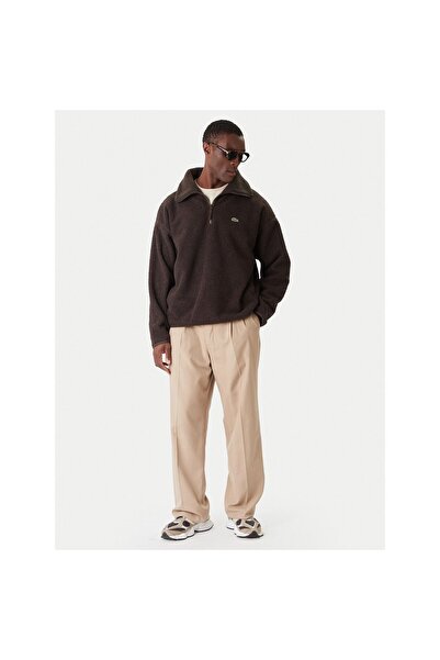 Lacoste Fleece pentru bărbați SH5500 Maro