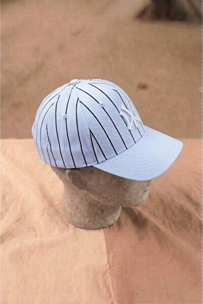 Thermohis Striped Black and White Unisex Gabardine Fabric Women's Hat Men's H...