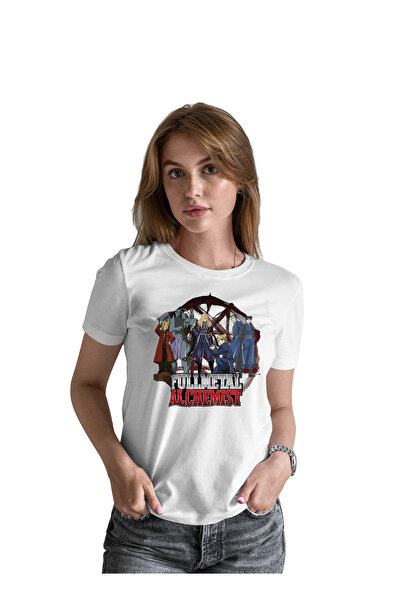 Generic Fashion World High Quality Printing Cotton T-Shirt Anime Steel Alchem...