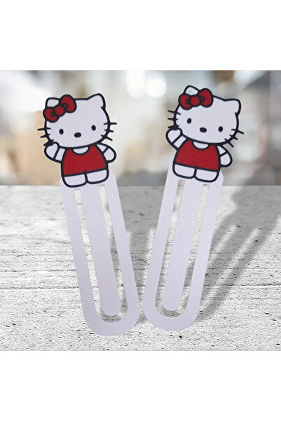 DU&ER 2-Piece Cat Figured Bookmarks Decorative Book Markers