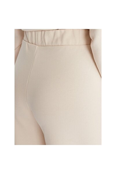 Guess Pantaloni de trening pentru femei V6RB03KD761 Crem