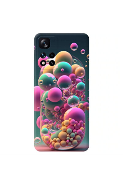 Other Xiaomi Redmi Note 11 Pro 5G Bubbles Transparent Silicone TPU Θήκη