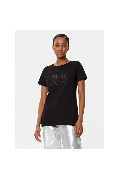 Armani Exchange Tricou de damă XW000109 AF10359 Negru