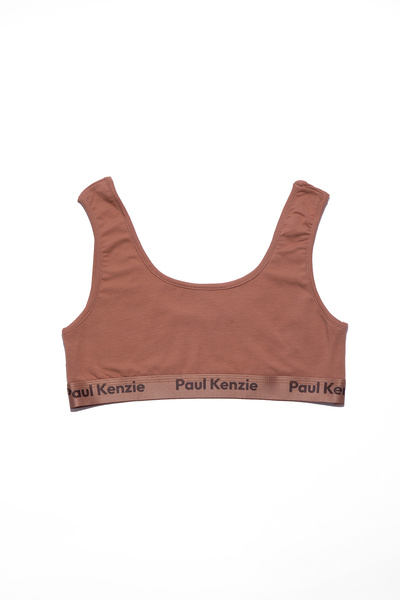 Paul Kenzie Sports Bralet - Mocha Mousse