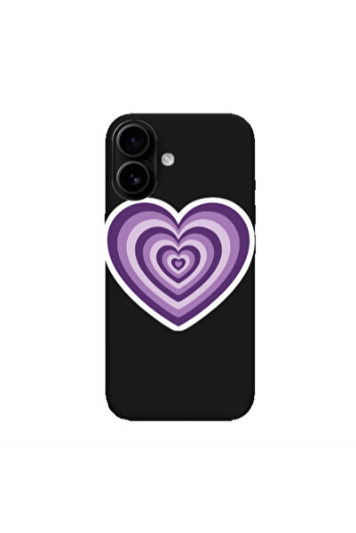 Other Apple Iphone 16 plus My Heart Is Yours 2 Black Colored Silicone TPU Θήκη