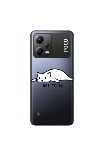 Other Xiaomi Poco X5 Not Today Transparent Silicone TPU Θήκη