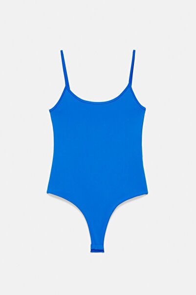 Pull & Bear İnce askılı poliamid body