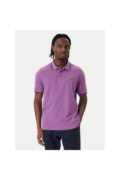 Aeronautica Militare Polo bărbați 261PO1308UP00082 Mov