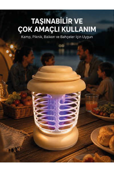 Genel Markalar Askılı Tasarıma Sahip LED Aydınlatmalı Sinek Kovucu