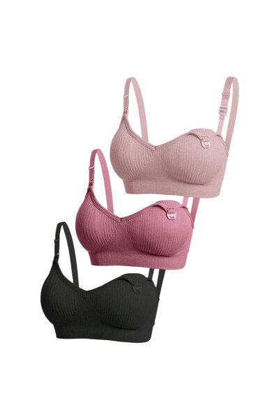 OEM Bustieră sport femei, set 3 buc, masura M, uni