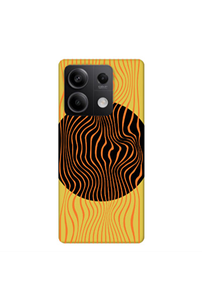 Other Xiaomi Redmi Note 13Pro 5G Trapezoidal lines Yellow Colored Silicone TP...