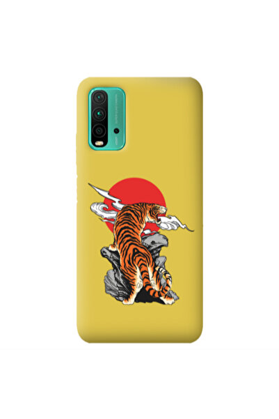 Other Xiaomi Poco M3 Angry Gorilla Yellow Colored Silicone TPU Θήκη
