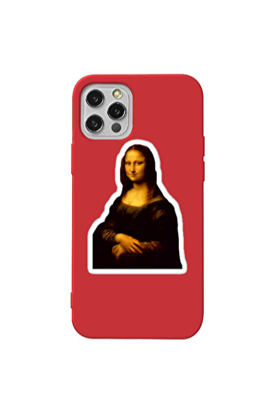 Other Apple iPhone 13 Pro Davinci Red Colored Silicone TPU Θήκη