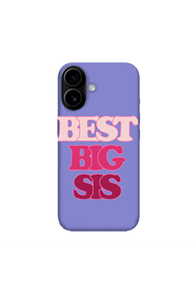Other Apple Iphone 16 plus Be Creative Purple Colored Silicone TPU Θήκη