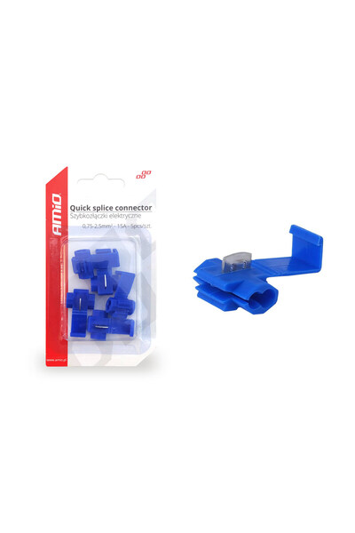 AMIO Conectori electrici pentru borne cu conectare rapidă, 0.75–2.5 mm², 15 A...