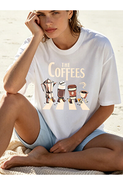 Fleck Womens T Shirts The Coffees Coffee Lover Graphic Print Casual Summer Style