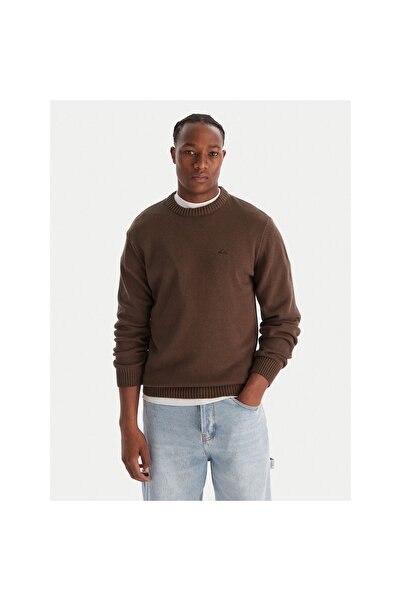 Quiksilver Pulover bărbătesc EQYSW03326-CSD0 Maro