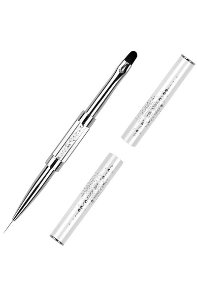 Choice 1pc 1pc Professional Dual-ended Nail Construction Design Brush Nail Ge...
