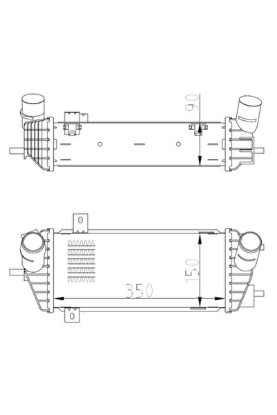 NRF Intercooler Turbo HYUNDAI TUCSON KIA SPORTAGE 4