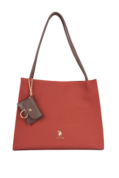 U.S. Polo Assn. Brick-Brown Women's Shoulder Bag Us26661
