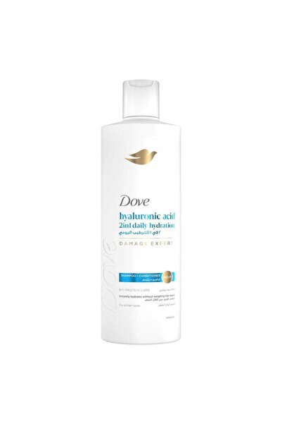 Dove Shampoo + Conditioner, 2In1 Daily Hydration, 400ml