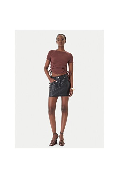 Patrizia Pepe Γυναικείο T-shirt 2M4549 J416 Καφέ