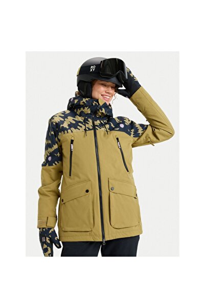 Roxy Geacă de snowboard pentru femei ERJTJ03515-TMG1 Bej