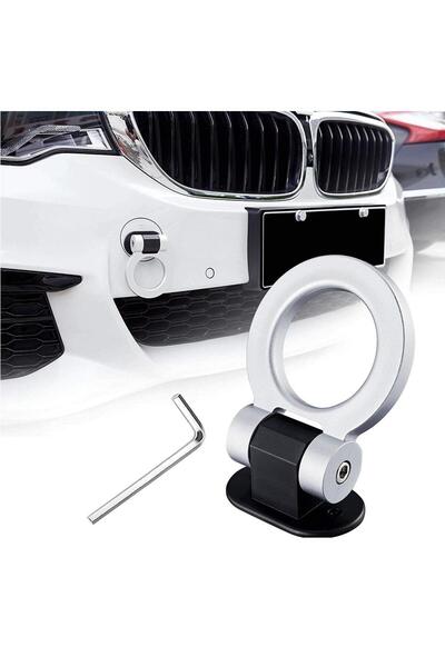 OEM Ornament carlig remorcare RACING SPORT - ARGINTIU
