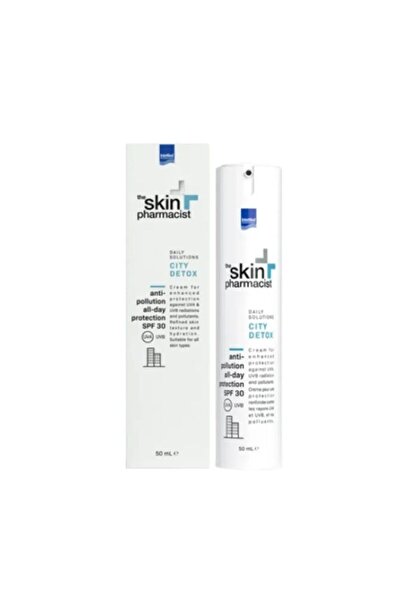 İNTERMED Η Skin Pharmacist Κρέμα Προσώπου Ημερήσιας Χρήσης City Detox με SPF3...
