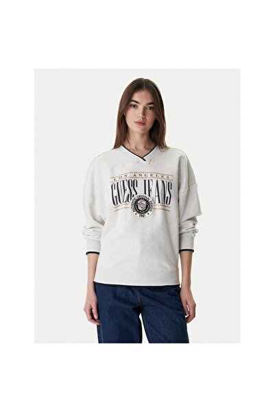 Guess Jeans Bluză de damă W6RQ09K68I4 Gri