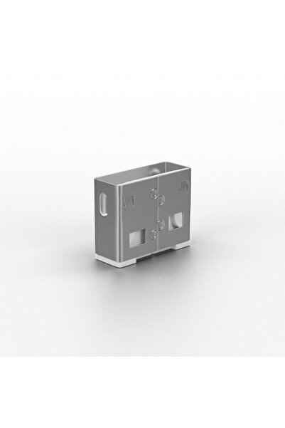 LİNDY Blocaje pentru porturi USB, Albe, Pachet de 10