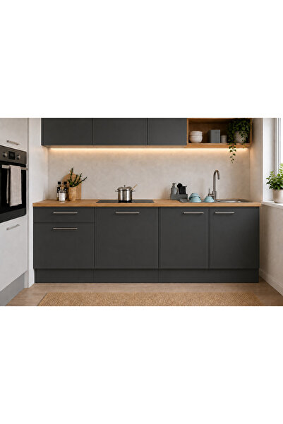 Tdesigno Rene Mutfak 4 Kapaklı - 1 Çekmeceli Alt Modül - Çok Amaçlı Dolap - F...