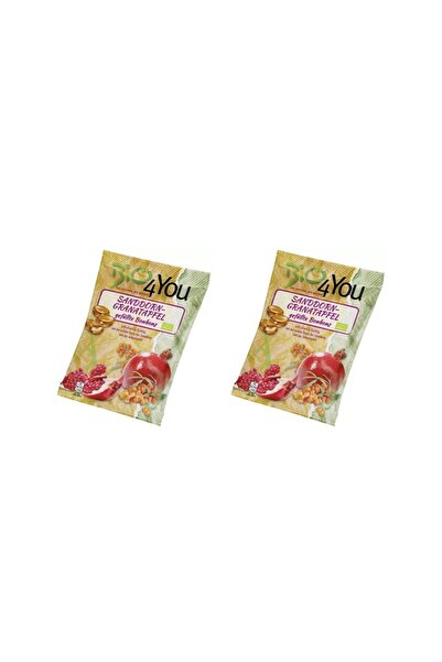 BIO4YOU 2 бр. Био близалки с морска облепиха и нар, 75г Bio 4 You