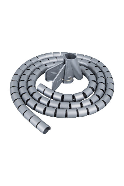 Lunatic 15942 GRİ 1 METRE 22 MM SPİRAL KABLO TOPLAYICI (SABİTLEYİCİ PARÇA)