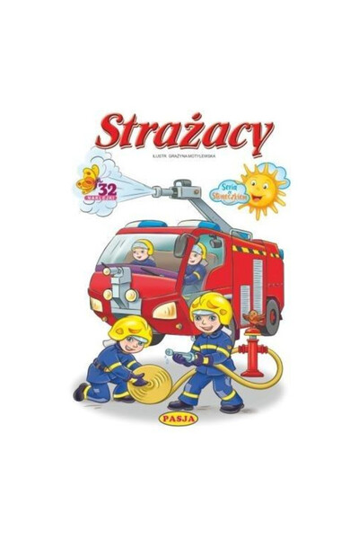 OEM Carte de colorat Pasja Strazacy A4 cu abtibilduri multicolor