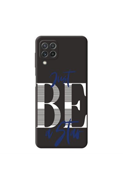 Other Samsung A22 4G Just Be a Star Black Colored Silicone TPU Θήκη