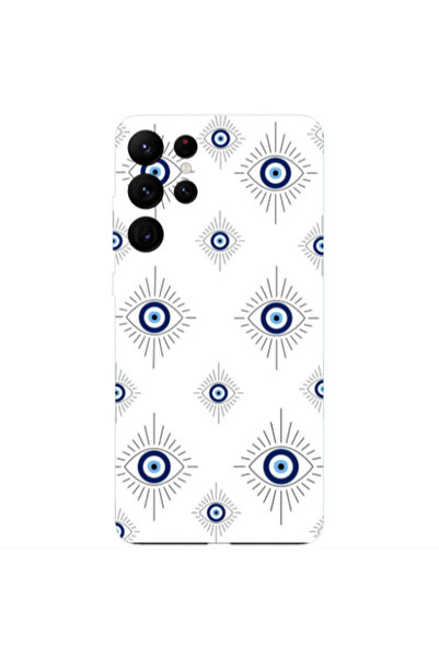 Other Samsung S22 Ultra Bright eye Black Colored Silicone TPU Θήκη