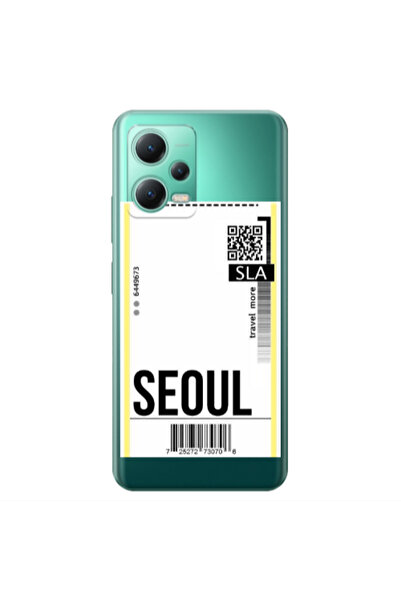 Other Xiaomi Redmi Note 12 Pro 5G Seoul Travel More Transparent Silicone TPU ...