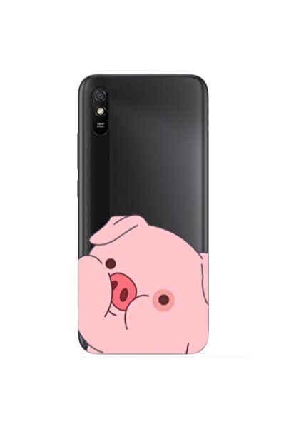 Other Xiaomi Redmi 9A Piggy 2 Transparent Silicone TPU Θήκη
