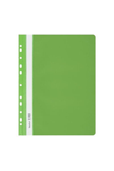 Biurfol Dosar suspendabil rigid din PVC verde 10 bucăți.
