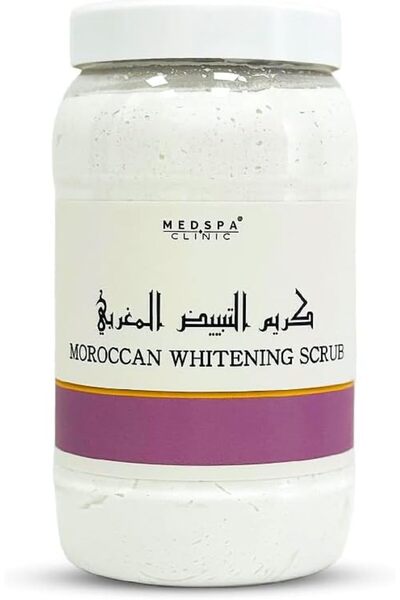 MEDSPACLINIC MEDSPA Moroccan Whitening Cream Scrub 2Kg After Bath for Face an...